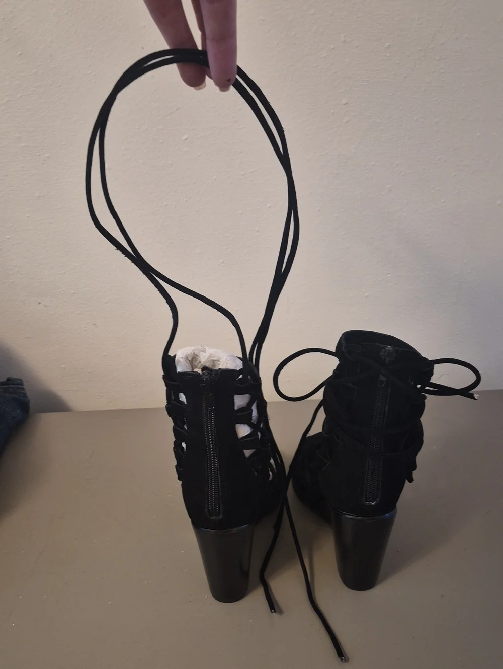 NIB Jeffrey Campbell Zaferia Wedge Sandals